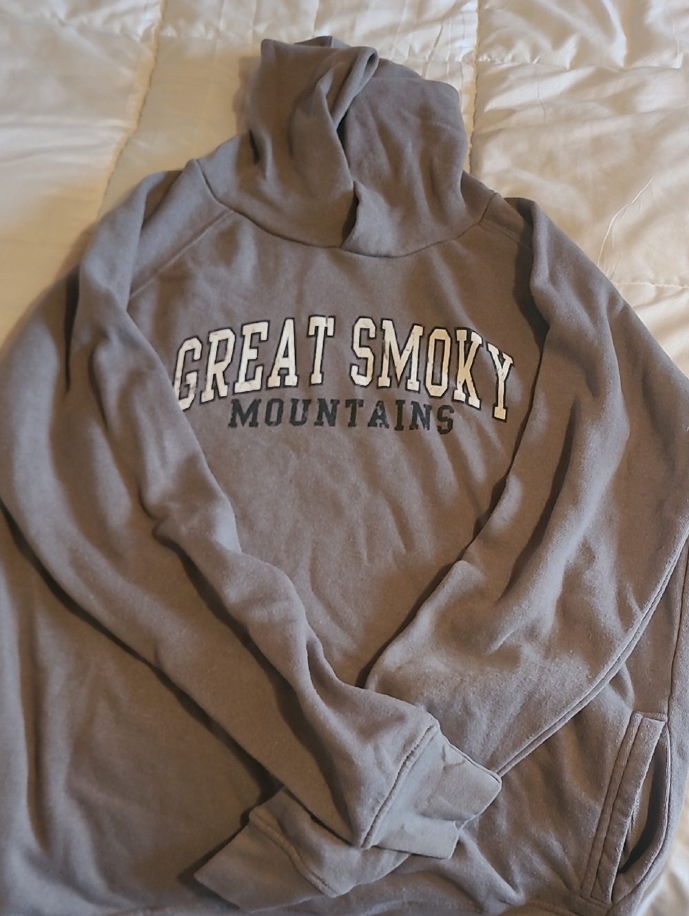 Great Smoky Mountains Gray Hoodie Sweatshirt